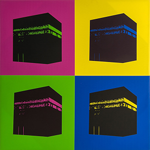 Ka'ba in pop art stijl, 2000-2015, Saoedi-Arabië