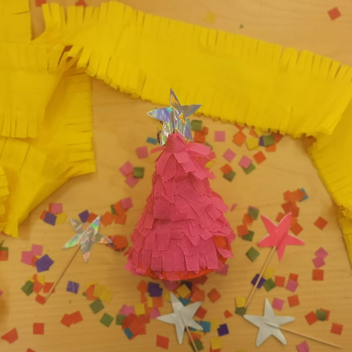 Eindresultaat Pinata kerstboom_liggend