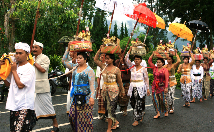 Offer processies Bali 