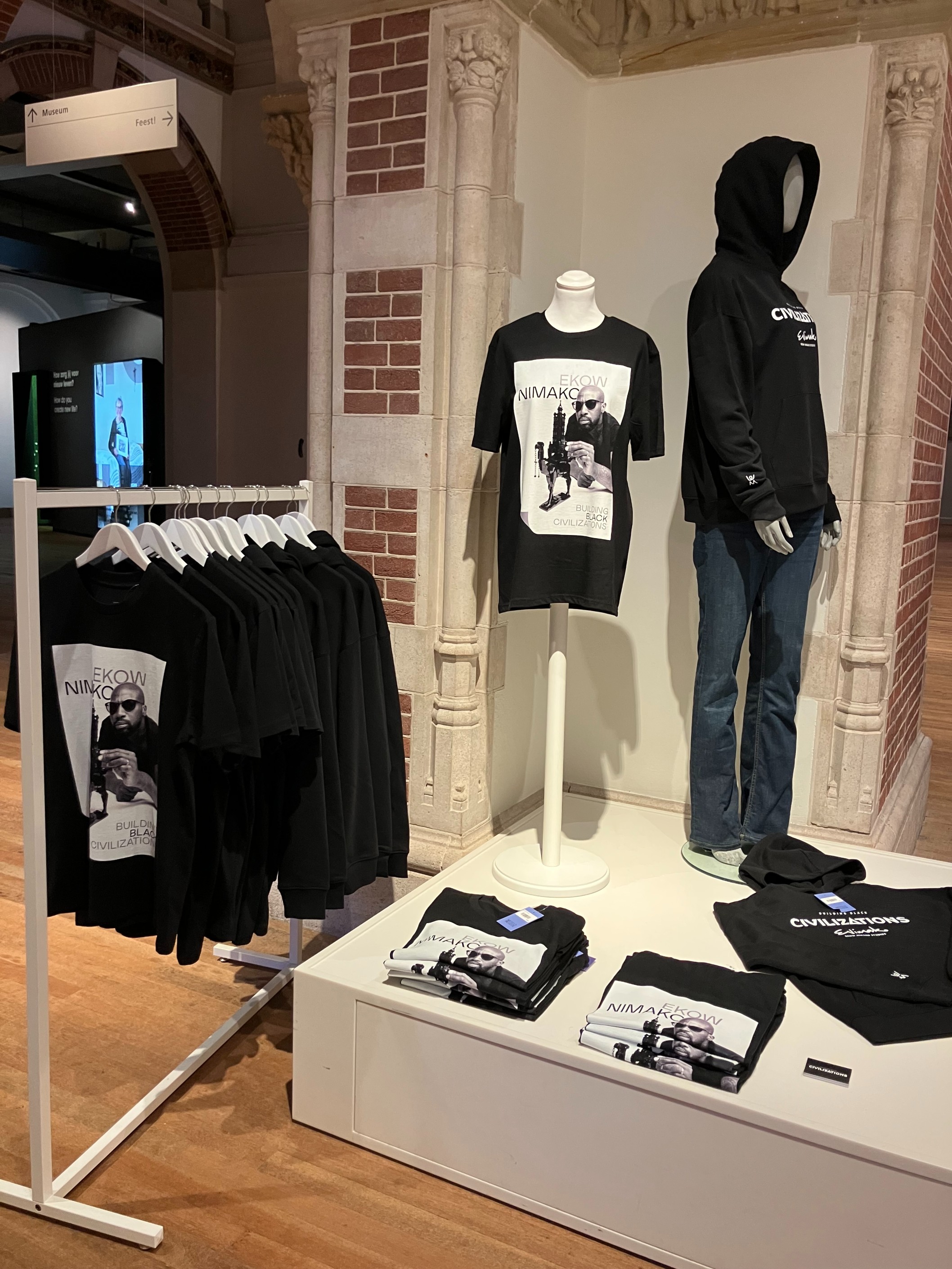 Museum winkel amsterdam Ekow Nimako merch