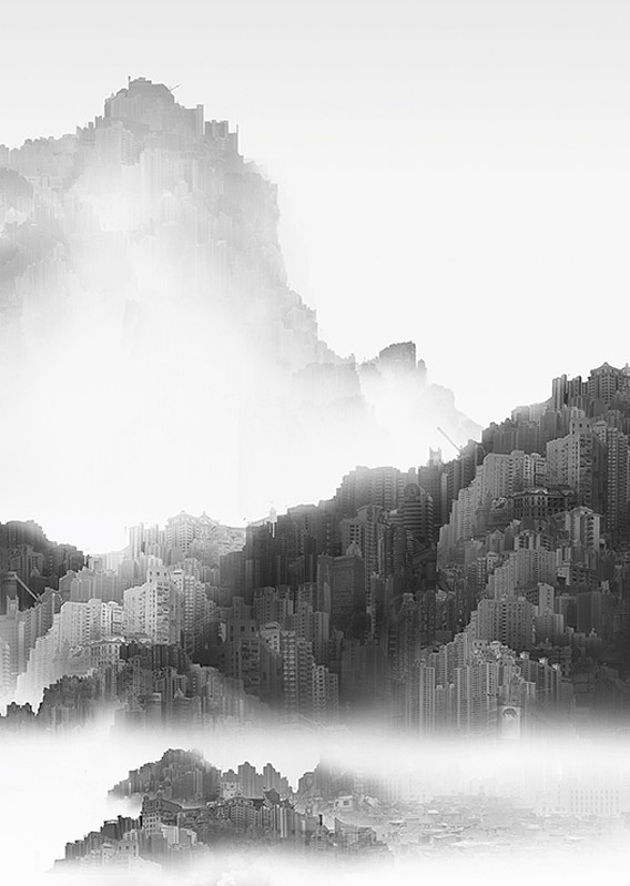 Drieluik van Yang Yongliang