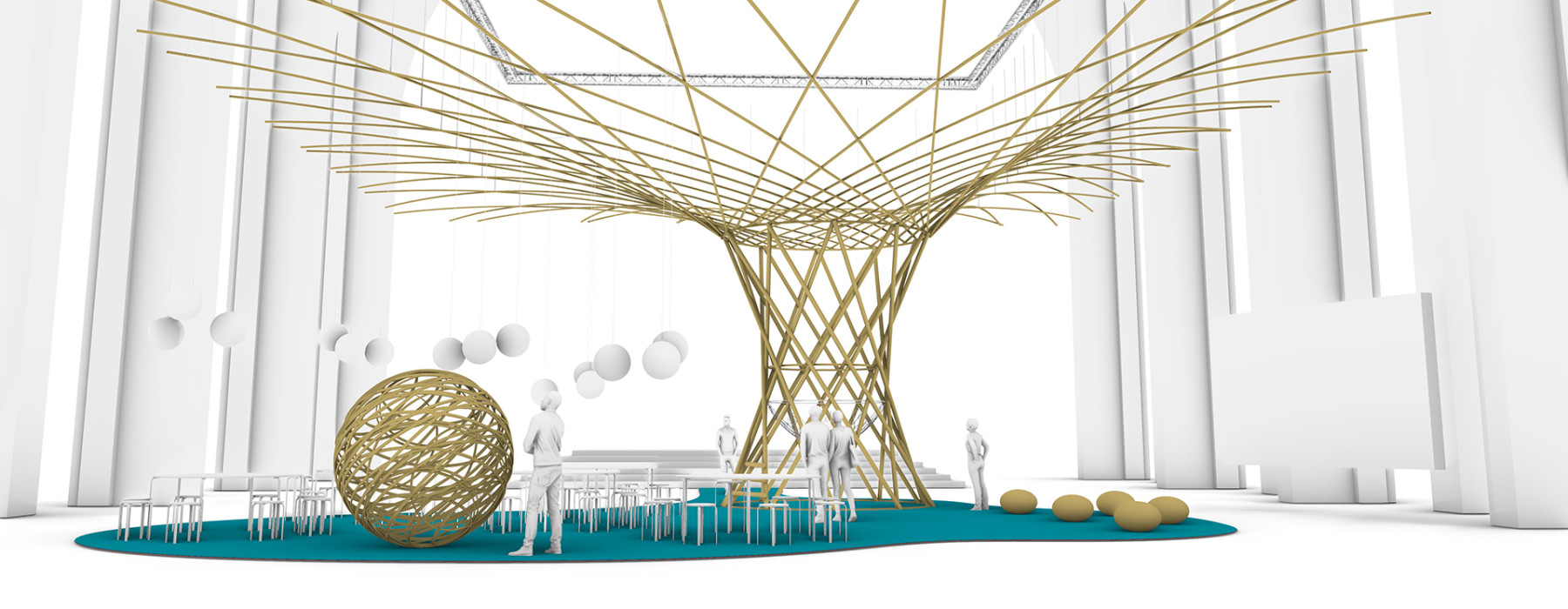 Much to do with bamboo