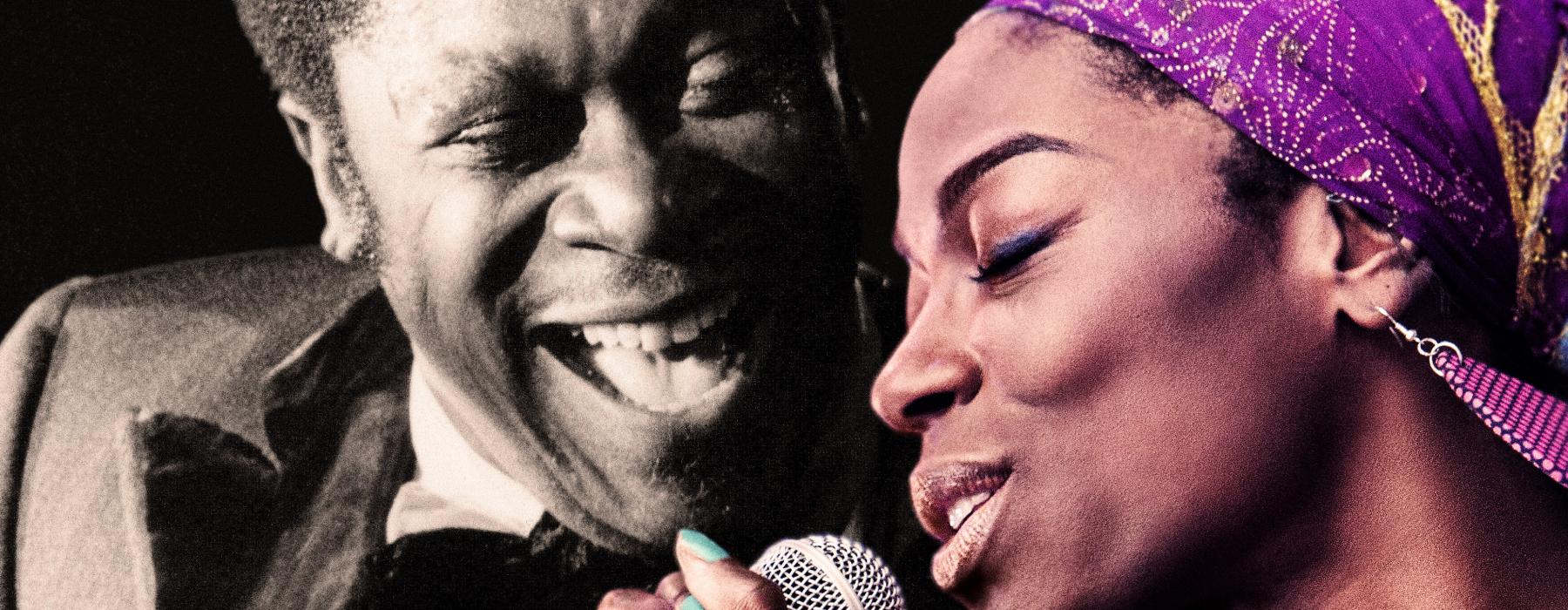 Rhythm & Roots - Zangeres Giovanca te zien samen met blueslegende B.B. King