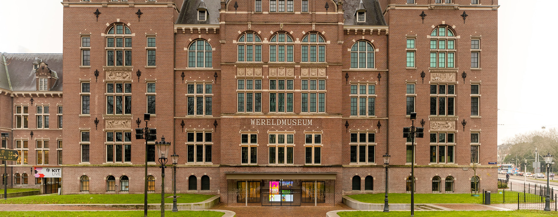 Wereldmuseum Amsterdam gebouw
