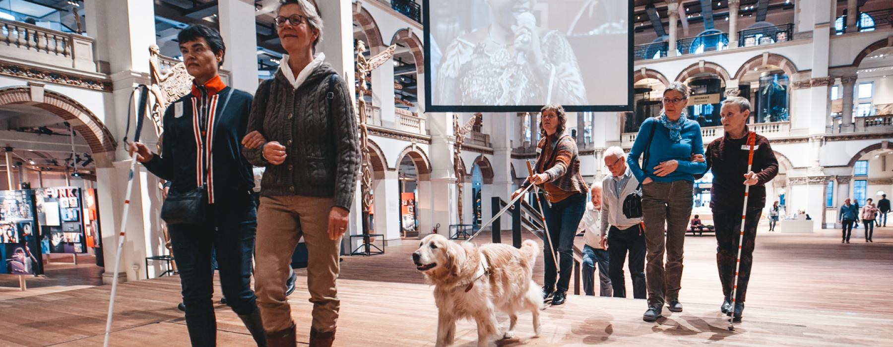 Wereldmuseum Amsterdam - Blinden en slechtzienden