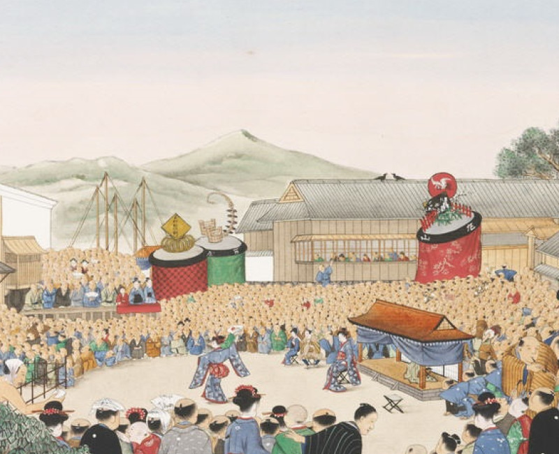 Het Kunchi festival in Nagasaki