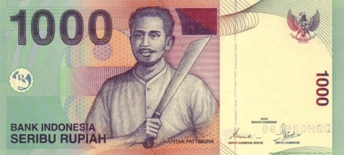 1000 rupiah bill 2009 - Wikimedia Commons