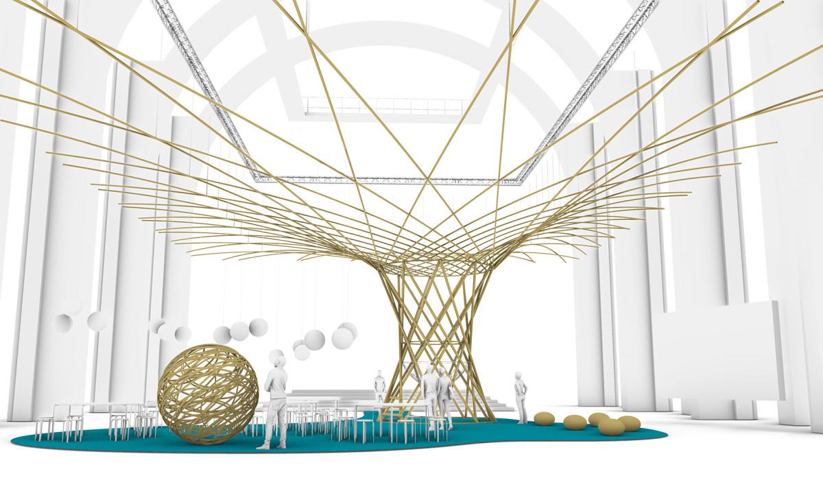 Much to do with bamboo