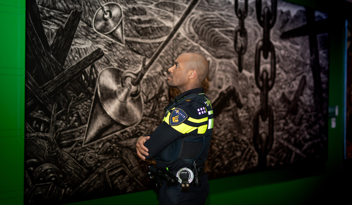 Politieprogramma bij tentoonstelling Onze Koloniale Erfenis