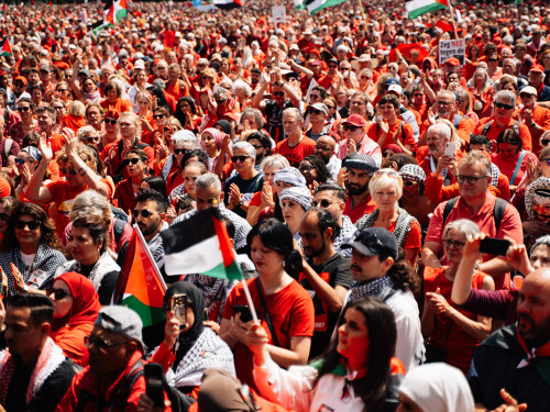 Demonstratie Rode Lijn